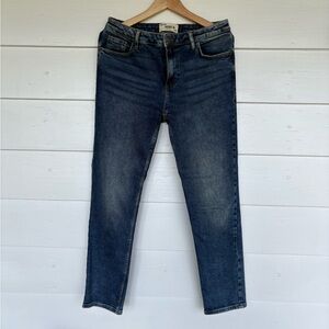 Fat Face Dark Blue Ankle Jeans